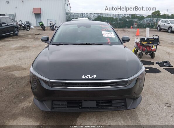 3KPFT4DE5SE231291 2025 KIA K4 Черный Вид спереди