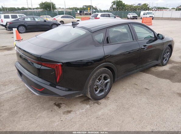 3KPFT4DE5SE231291 2025 KIA K4 Черный Задняя правая четверть