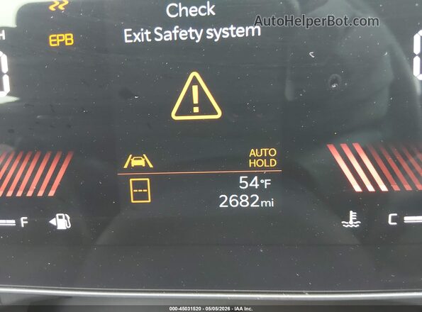 3KPFT4DE5SE231291 2025 KIA K4 Черный Вид щитка приборов