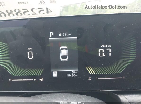 3KPFT4DE6SE167066 2025 KIA K4 Black Вид задніх сидінь