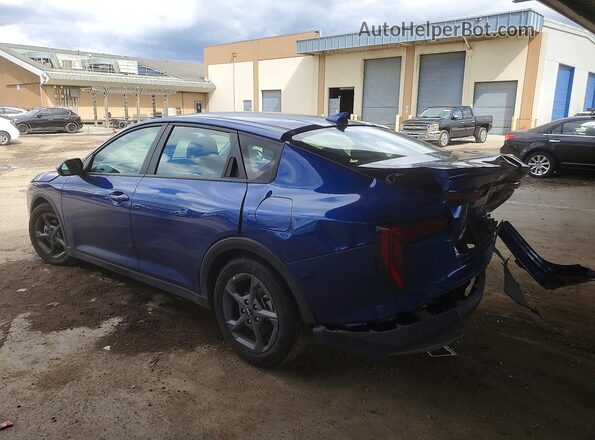 3KPFT4DE8SE067860 2025 KIA K4 Blue უკანა მარცხენა