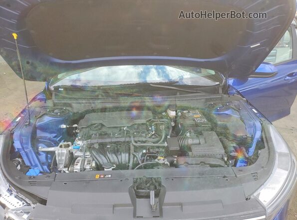 3KPFT4DE8SE067860 2025 KIA K4 Blue უკანა სალონის ხედი