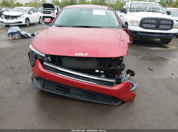 3KPFT4DE8SE240986 2025 KIA K4 Red 