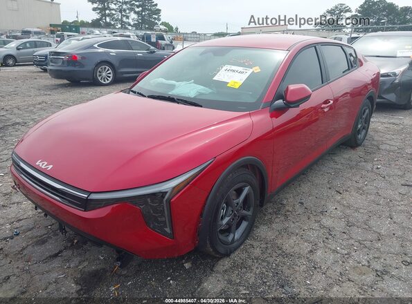 3KPFT4DE8TE314263 2026 KIA K4 Red Передня ліва чверть