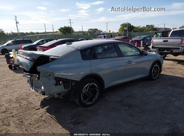3KPFU4DE2SE218446 2025 KIA K4 Бирюзовый Задняя правая четверть