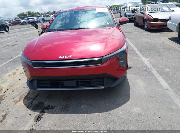 3KPFU4DE2TE309511 2026 KIA K4 Красный Вид щитка приборов