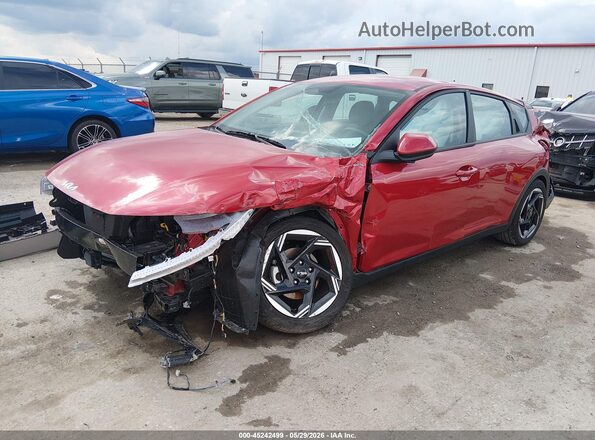 3KPFU4DE4SE171162 2025 KIA K4 Красный Передняя левая четверть