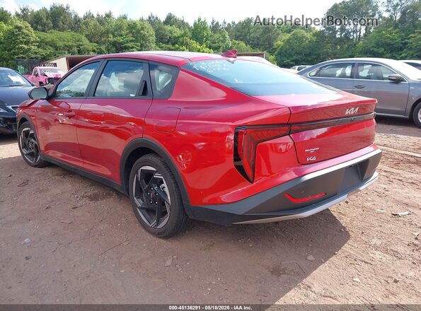 3KPFU4DE4SE186776 2025 KIA K4 Красный Задняя левая четверть