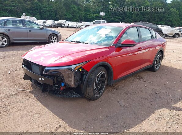 3KPFU4DE4SE186776 2025 KIA K4 Красный Передняя левая четверть