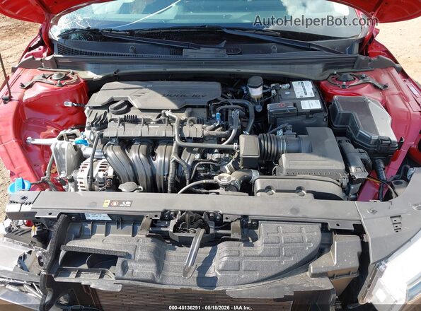 3KPFU4DE4SE186776 2025 KIA K4 Красный Вид сзади