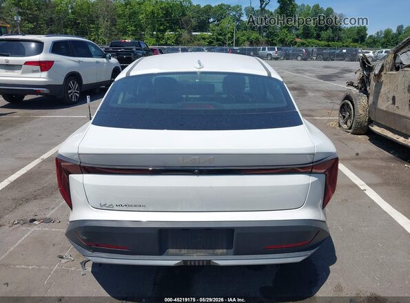 3KPFU4DE5SE006480 2025 KIA K4 White 