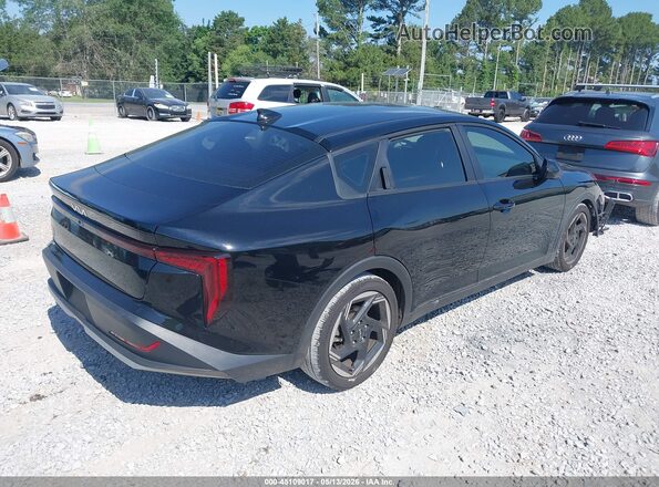 3KPFU4DE8SE012306 2025 KIA K4 Black Tył prawy