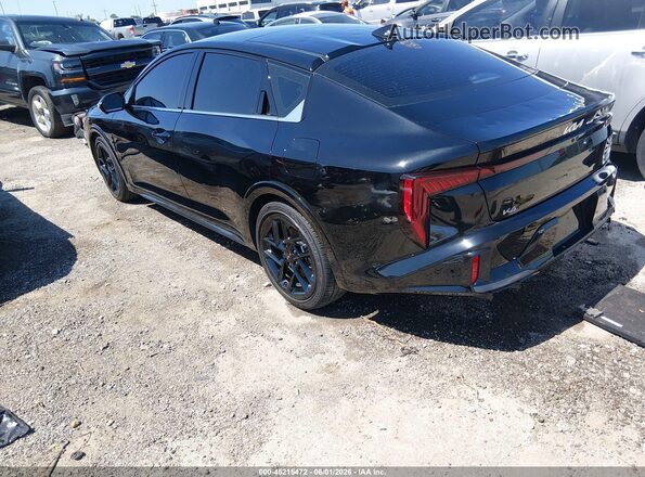 3KPFW4DC2SE110658 2025 KIA K4 Black Rear left