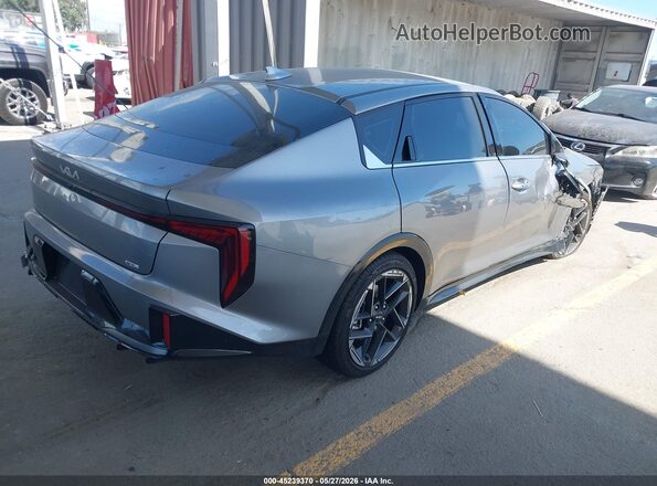 3KPFW4DEXSE043096 2025 KIA K4 Gray Հետևի աջ