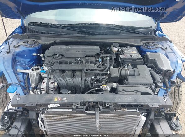3KPFW4DEXSE194634 2025 KIA K4 Blue Вид ззаду