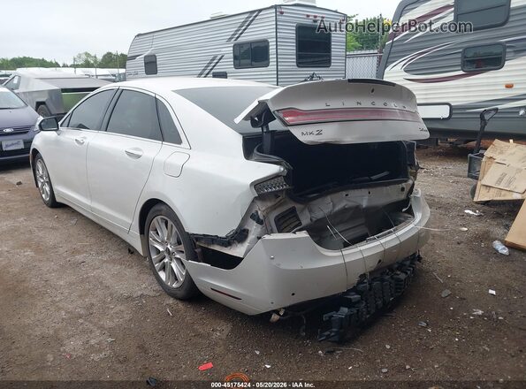 3LN6L2G94GR631695 2016 LINCOLN MKZ White Tył lewy