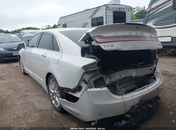 3LN6L2G94GR631695 2016 LINCOLN MKZ White Widok z przodu