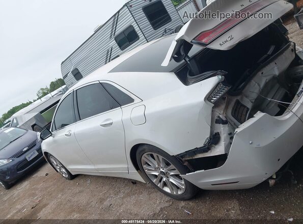 3LN6L2G94GR631695 2016 LINCOLN MKZ White Widok wnętrza 360 stopni