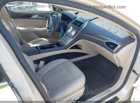3LN6L2G98GR615970 2016 LINCOLN MKZ Beige Սալոնի դիմացի տեսք