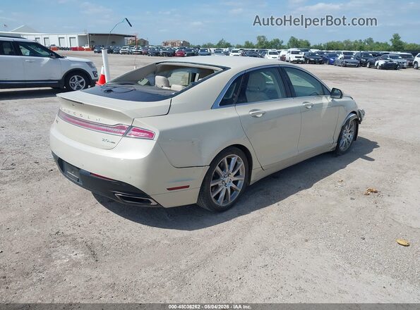 3LN6L2G98GR615970 2016 LINCOLN MKZ Beige Հետևի աջ