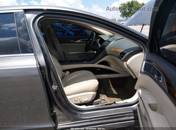 3LN6L2G99GR627108 2016 LINCOLN MKZ Серый Вид салона спереди