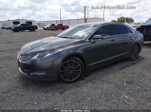 3LN6L2G99GR627108 2016 LINCOLN MKZ Серый Передняя левая четверть