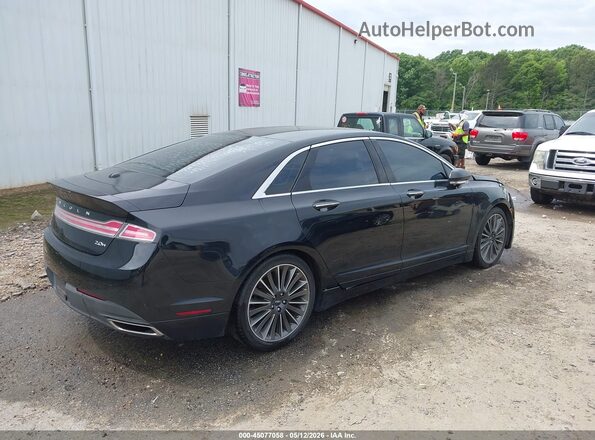 3LN6L2LU1GR620485 2016 LINCOLN MKZ HYBRID Black Tył prawy