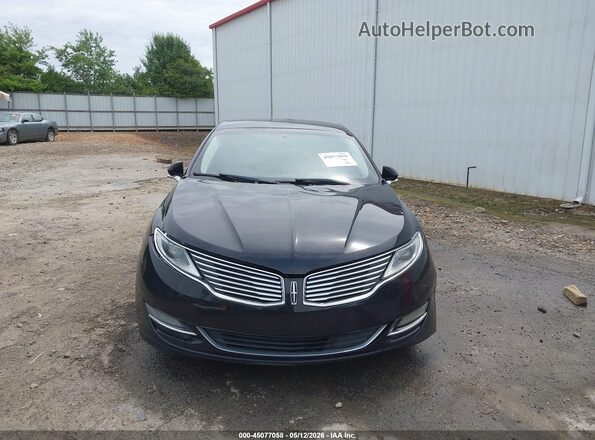 3LN6L2LU1GR620485 2016 LINCOLN MKZ HYBRID Black Widok z przodu