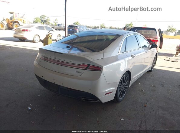 3LN6L2LU6GR627710 2016 LINCOLN MKZ HYBRID White უკანა მარჯვენა