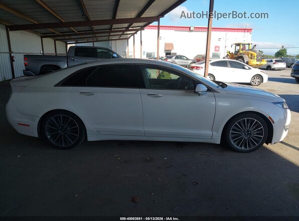 3LN6L2LU6GR627710 2016 LINCOLN MKZ HYBRID White სალონის 360-გრადუსიანი ხედი