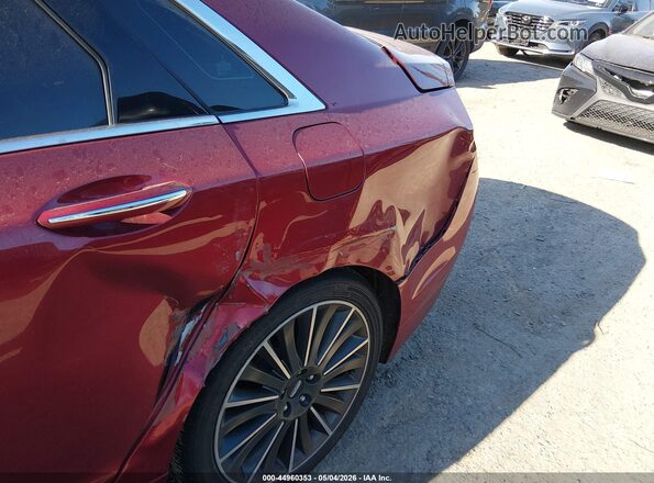 3LN6L2LU9GR631640 2016 LINCOLN MKZ HYBRID Burgundy 