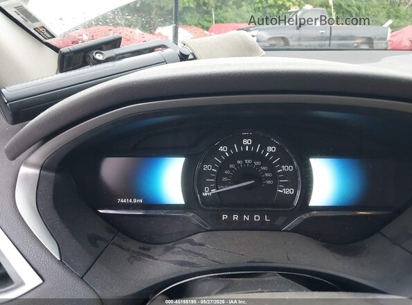 3LN6L2LUXGR623529 2016 LINCOLN MKZ HYBRID Cream Widok tylnych siedzeń