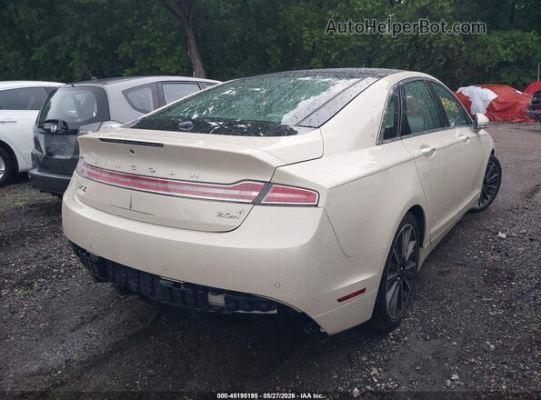 3LN6L2LUXGR623529 2016 LINCOLN MKZ HYBRID Cream Tył prawy