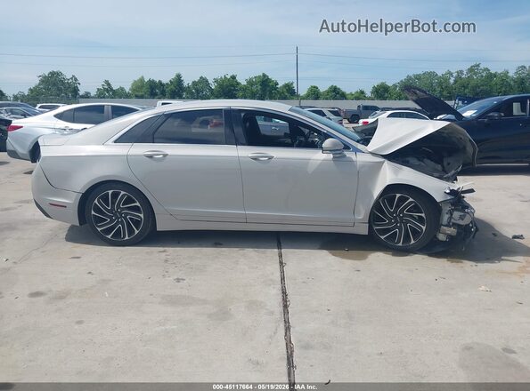 3LN6L5A93LR615489 2020 LINCOLN MKZ White Instrument cluster view