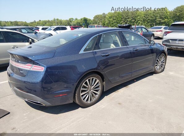 3LN6L5A95HR646136 2017 LINCOLN MKZ Dark Blue უკანა მარჯვენა