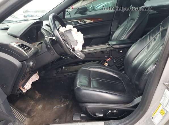 3LN6L5C97HR655188 2017 LINCOLN MKZ Silver Vista interior delantera