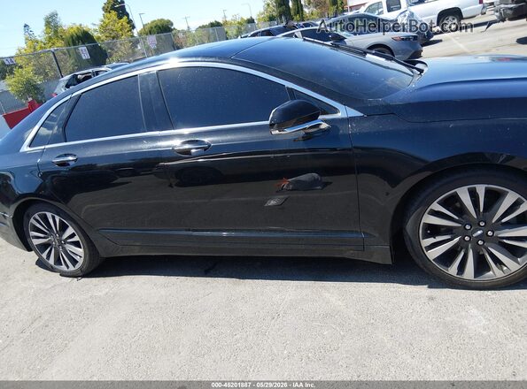 3LN6L5E93JR623552 2018 LINCOLN MKZ Black Rear interior view