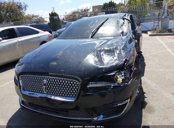 3LN6L5E93JR623552 2018 LINCOLN MKZ Black Instrument cluster view