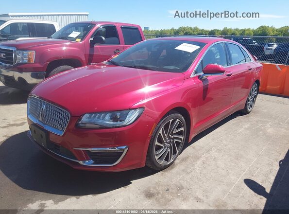 3LN6L5E94LR608562 2020 LINCOLN MKZ Red Передня ліва чверть