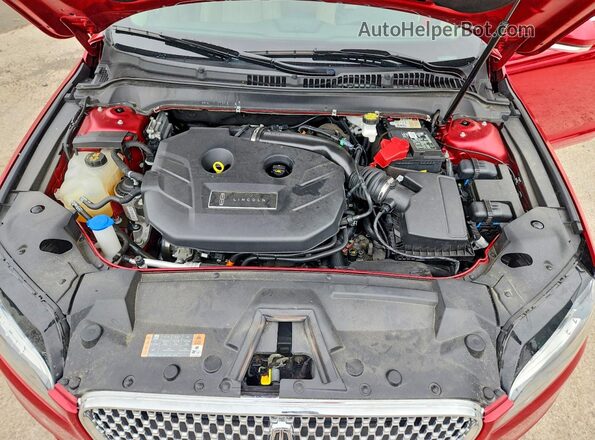3LN6L5E97LR611181 2020 LINCOLN MKZ Red Вид задньої частини салону