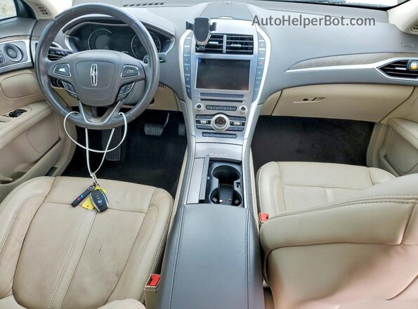 3LN6L5F92KR603972 2019 LINCOLN MKZ White 