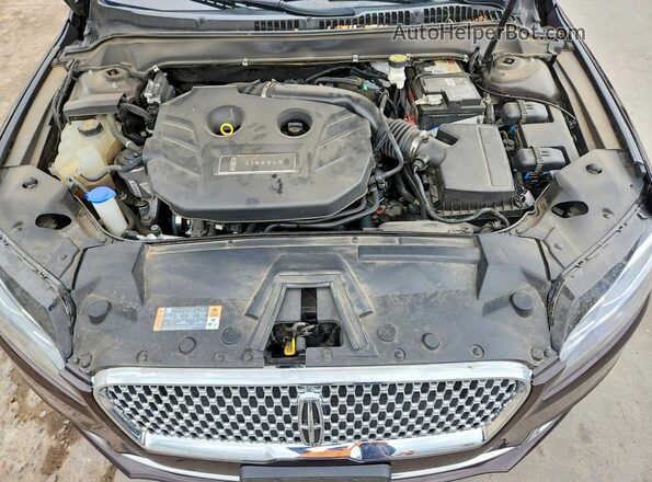 3LN6L5F92LR621972 2020 LINCOLN MKZ Maroon Вид задньої частини салону