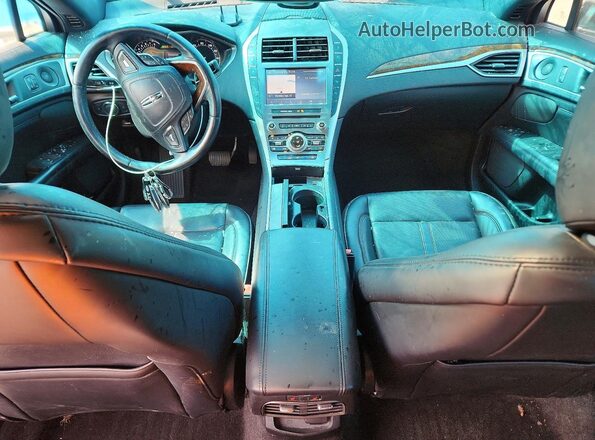 3LN6L5F94LR615185 2020 LINCOLN MKZ White Вид панелі приладів