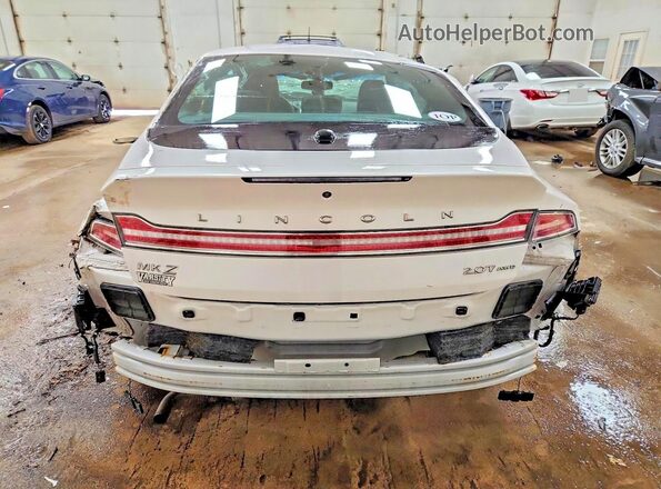 3LN6L5F94LR615185 2020 LINCOLN MKZ White Вид ззаду