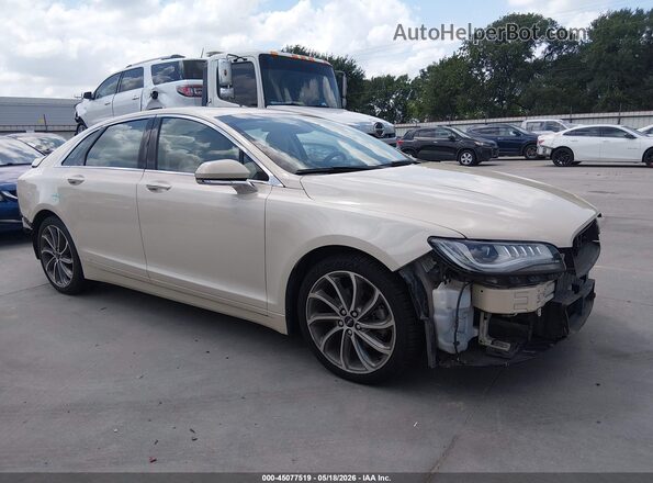 3LN6L5F9XJR614118 2018 LINCOLN MKZ Cream 