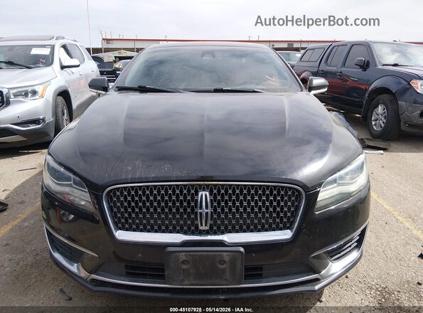 3LN6L5FC2HR615527 2017 LINCOLN MKZ Black Սալոնի հետևի տեսք