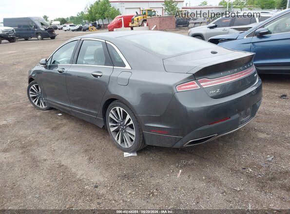 3LN6L5FC8HR644997 2017 LINCOLN MKZ Gray Հետևի ձախ
