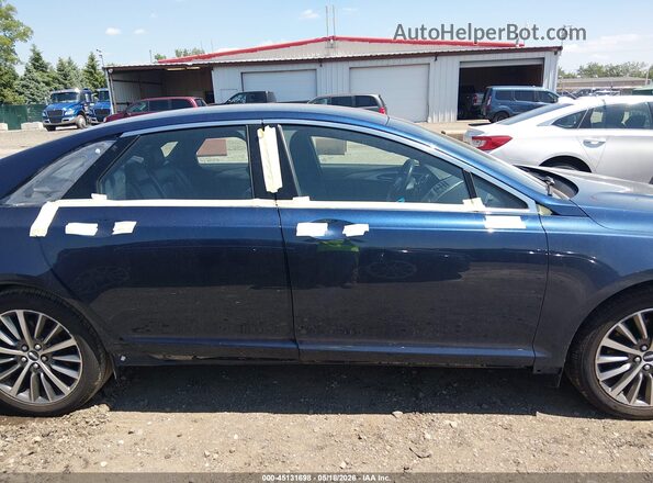 3LN6L5KU9HR656865 2017 LINCOLN MKZ HYBRID Blue 