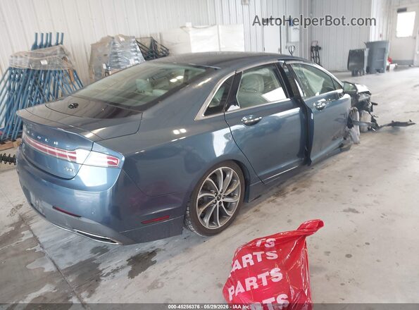 3LN6L5LU2JR621668 2018 LINCOLN MKZ HYBRID Blue Tył prawy