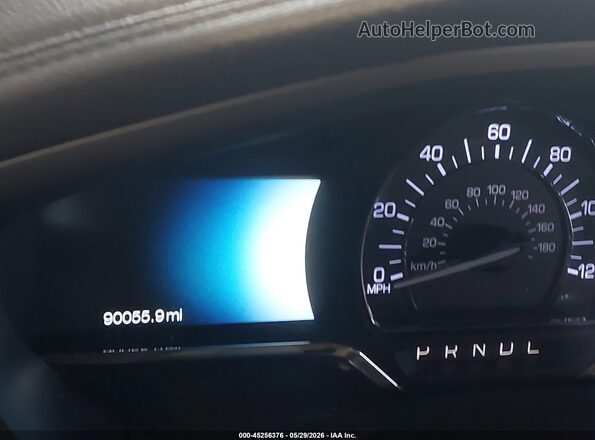 3LN6L5LU2JR621668 2018 LINCOLN MKZ HYBRID Blue Widok tylnych siedzeń